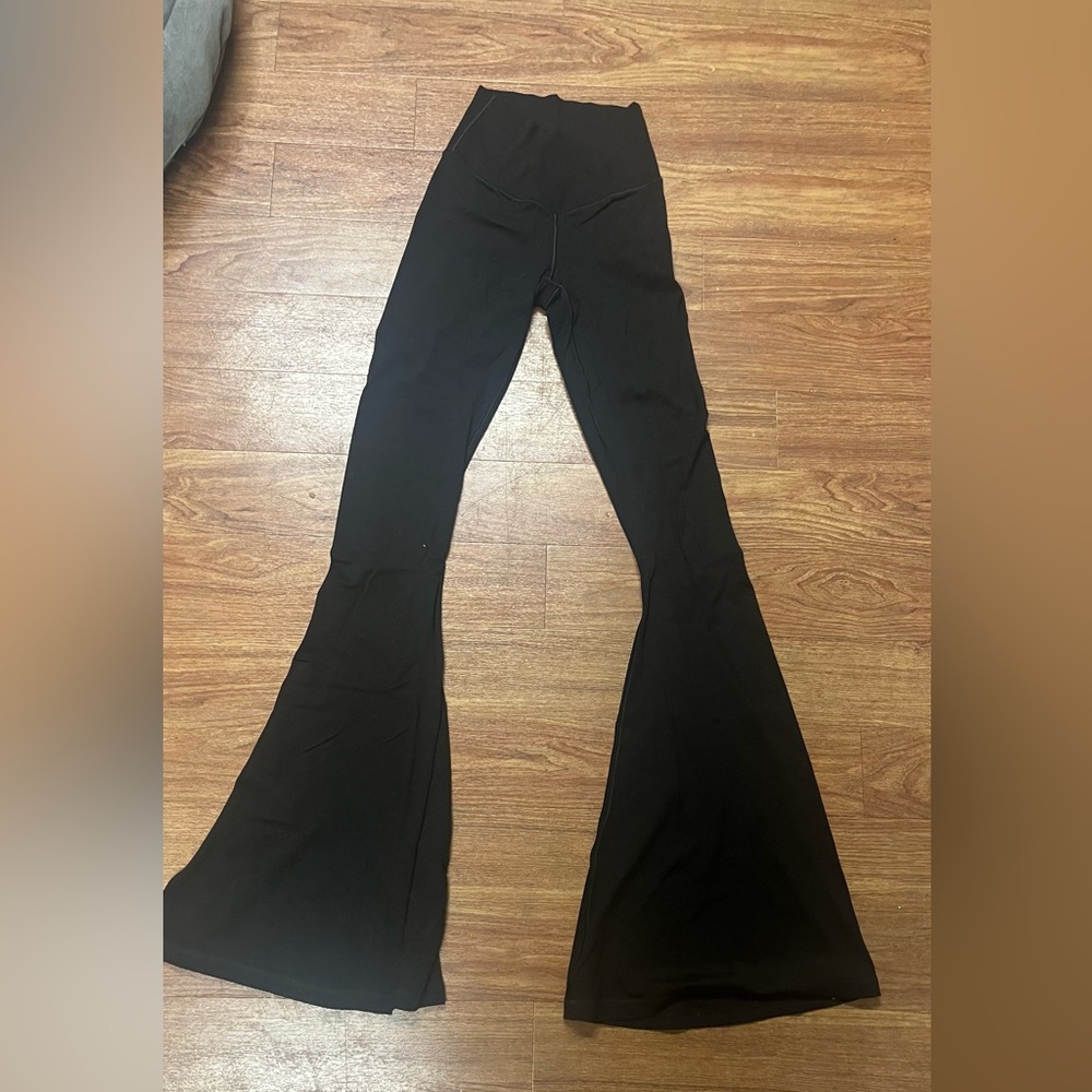 aerie flare crossover leggings